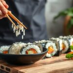 Cómo hacer de sushi arroz gohan vegano