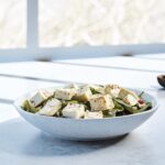 Receta vegana de queso feta casero