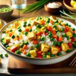 receta vegana de arroz tres delicias facil y rapida