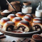 receta vegana de bollitos rellenos chocolate sabor casero y saludable