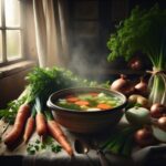 receta vegana de caldo de verduras sin aceite sabor y salud en tu mesa