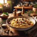 receta vegana de pasta carbonara facil