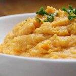 Receta vegana de puré de batata