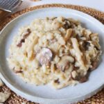 Receta vegana de risotto de setas