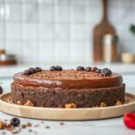 Receta vegana de tarta de chocolate y sin gluten