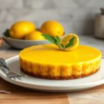Receta vegana de tarta de limón