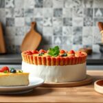 Receta vegana de tarta de queso