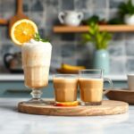 Receta vegana de té helado tailandés