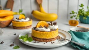 receta vegana de tortitas de calabaza y chocolate