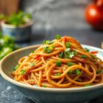 Receta vegana de yakisoba