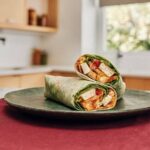 Receta vegana de wraps de tofu y cereales